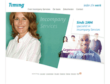 Tablet Screenshot of inhouse.timing.nl